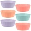 Simply Kids Colour Bowls 6pk - Pastel 2 Simply Kids Colour Bowls 6pk - Pastel -B&M 398571 6pk simply kids colour bowls girls