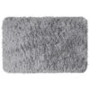 Charcoal - Tufted Bath Mat 1 Charcoal - Tufted Bath Mat -B&M 400290 tufted bath mat charcoal