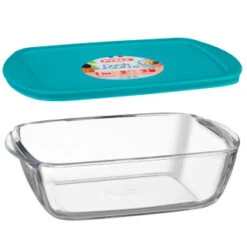 B&M -B&M 400452 pyrex cook and store dish with lid 2 5l 2