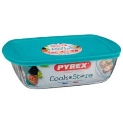 Pyrex Cook & Store Dish With Lid 2.5L 7 Pyrex Cook & Store Dish With Lid 2.5L -B&M 400452 pyrex cook and store dish with lid 2 5l